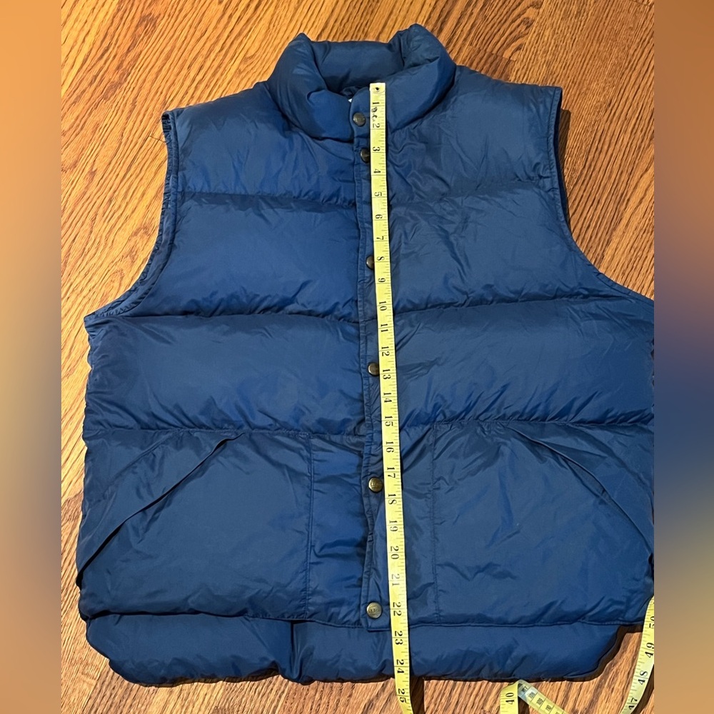 Vintage LL Bean Men’s Down Puffer Puffy Vest - Picture 7 of 9